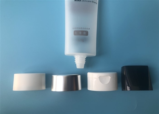 Colorless And Tsmall Lotion Bottle MIMA Skincare Brand With Elliptical Or Scquare Cap
