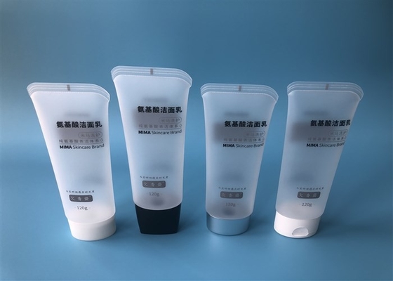 Colorless And Tsmall Lotion Bottle MIMA Skincare Brand With Elliptical Or Scquare Cap