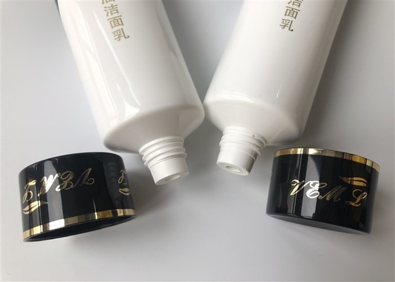 100g Plastic Lotion Tubes Men Amino Acid Oil Control Cleanser Hot Stamping Gold