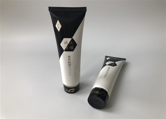 100g Plastic Lotion Tubes Men Amino Acid Oil Control Cleanser Hot Stamping Gold