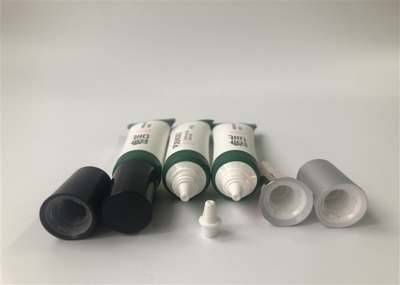 plastic cosmetic tube 15g white essence cream tube  matt tube sk-two cao 1c offset and 2c silk printing