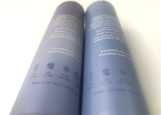 Essano Skin Wisdom Cosmetic Tube Packaging 2 Color Screen Printing Hot Stamping With Frosted Cap