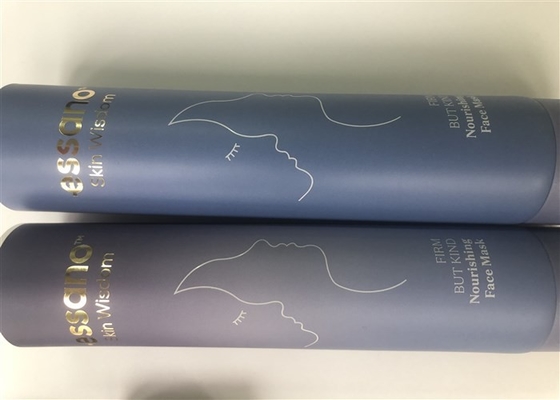 Essano Skin Wisdom Cosmetic Tube Packaging 2 Color Screen Printing Hot Stamping With Frosted Cap
