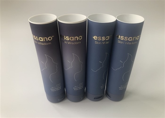 Essano Skin Wisdom Cosmetic Tube Packaging 2 Color Screen Printing Hot Stamping With Frosted Cap