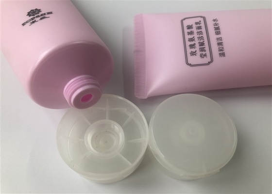 Pink Pearl Tube Rose Amino Acid Brightening And Activating Cleanser 100ml 1-Color Silk Screen With Flip Top Cap