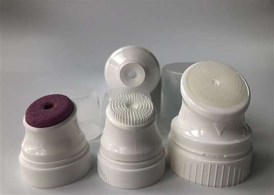White pearl 5 layer tube 2 color offset printing hot stamping silver with special brush head cap 150 ml