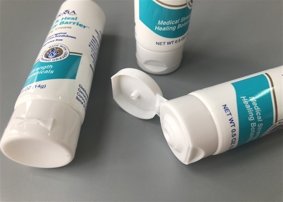 TRIDERMA Plastic Cream Tubes With Flip Top Cap 14g Diameter 25mm