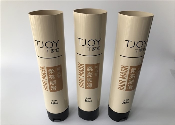 TJOY Hair MASK Colored Plastic Cosmetic Tubes 260ml With Limited Value Screw Cap