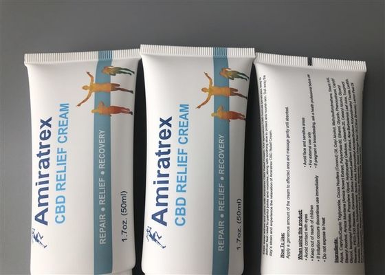 White Oval Plastic Cosmetic Tubes Sealed 8 Offset Printing Matt Coating Lip Top Cap